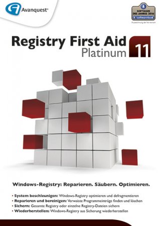 Registry First Aid Platinum [11.3.0 Build 2576] (2019/PC/Русский), RePack & Portable by TryRooM
