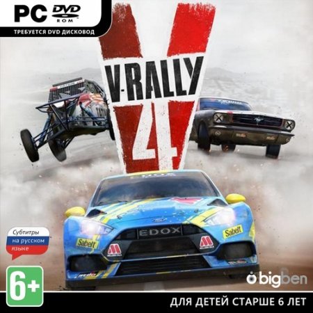 V-Rally 4: Ultimate Edition [v 1.08 + DLCs] (2018/PC/Русский), RePack от xatab