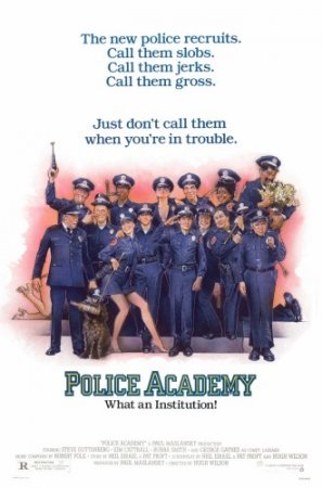 Полицейская академия / Police Academy (1984/BDRip-HEVC) 1080p