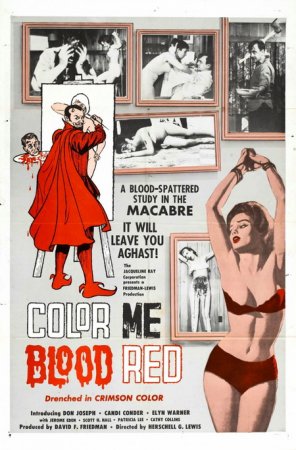 Раскрась меня кроваво-красным / Color Me Blood Red (1965/BDRip-AVC)
