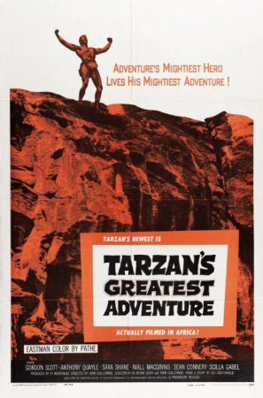 Великое приключение Тарзана / Tarzan's Greatest Adventure (1959/BDRip) 1080p